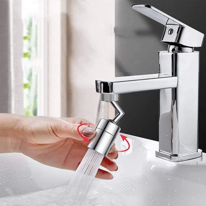 

Universal Filter Faucet Bathroom Kitchen 720 Degree Rotating Movable Single Outlet Anti-splash Tap Extension Extender