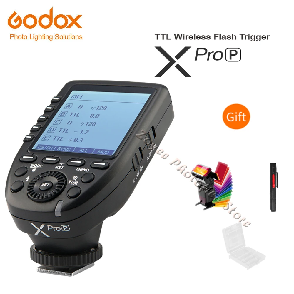 Godox Xpro-C/N/O/S/F/P 2,4G ttl вспышка беспроводной передатчик Триггер X система HSS 1/8000s для Canon Nikon sony Olympus Fuji