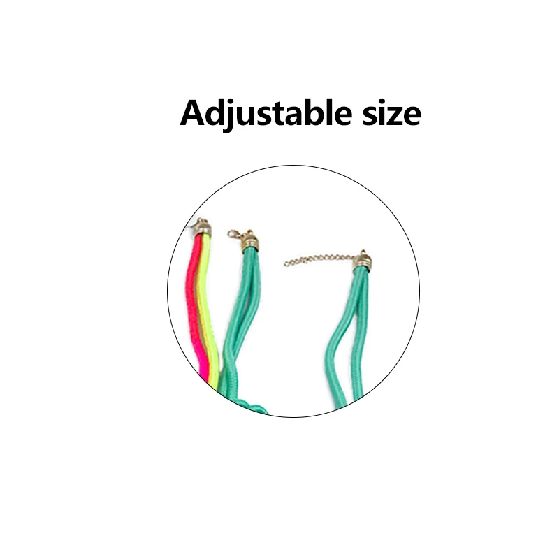 Женский Плетеный китайский узел из хлопчатобумажной веревки ручной работы