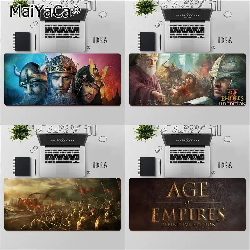 

MaiYaCa высококачественные игровые коврики для геймеров возраст империй коврик для мыши Бесплатная доставка большой коврик для мыши Коврик дл...
