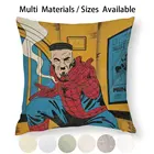 Jjj The Public Mence наволочка для подушки наволочка из хлопка льняного льна комиксные комиксы Ретро винтажный классический герой супер герой