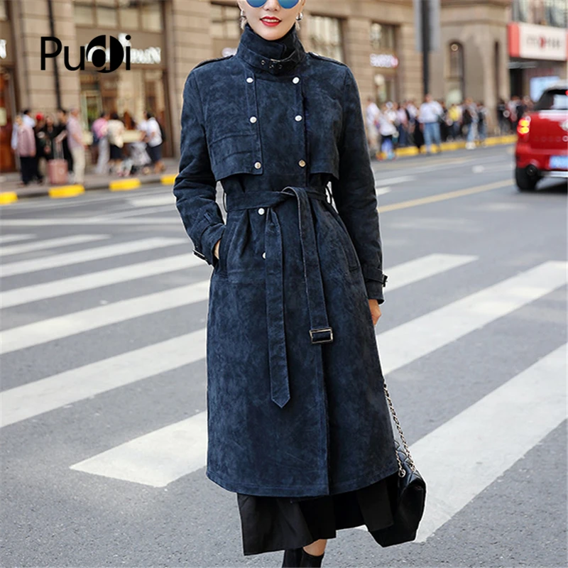 PUDI CT932 женские зимние теплые натуральный овечий мех куртка косюм девушки натуральная кожа внутри овечья меховая одежда; пальто для девочек; верхняя одежда