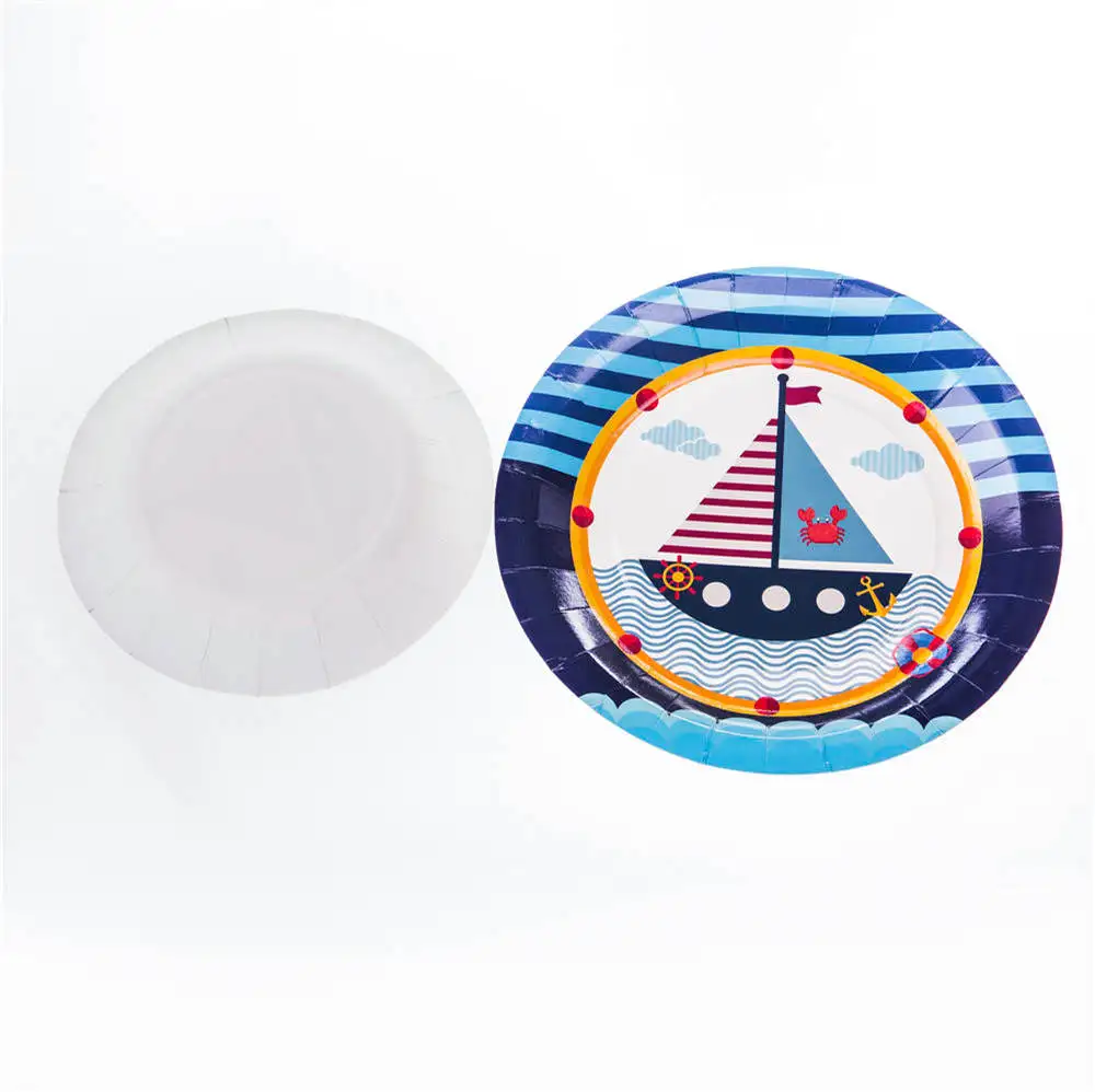 Стикеры морской тематики пластин печатных дисков вечерние лотки для бумаг