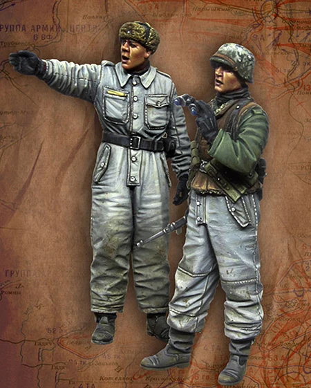 

Новая сборная 1/35 старинная стойка для команды включает в себя 2 человека фигурка из смолы Неокрашенная модель в комплекте