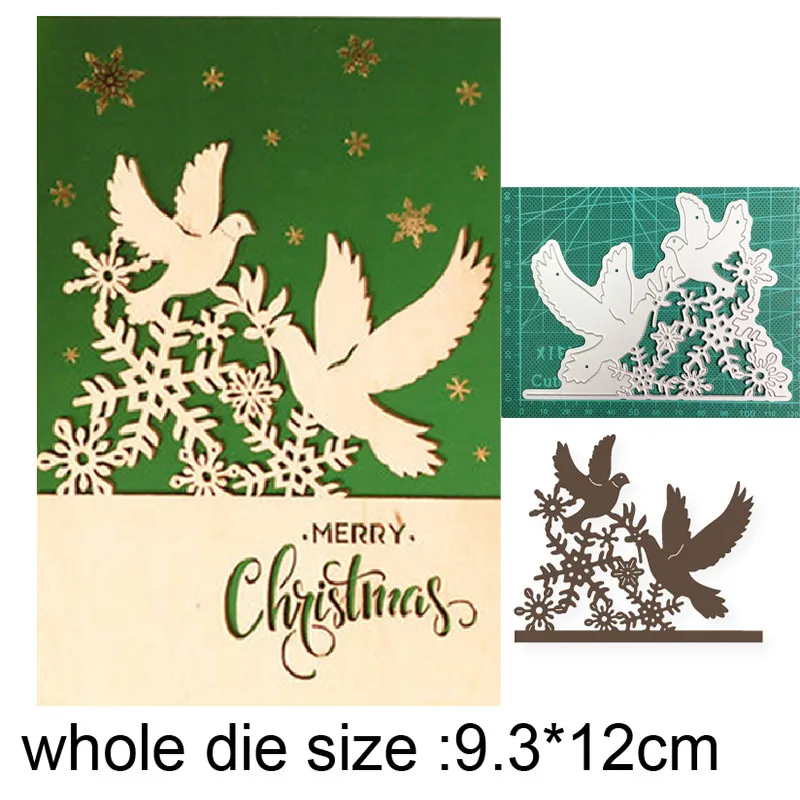

Craft dies metal cutting dies cut die mold snowflakes birds decoration Scrapbooking dies knife mould blade punch stencils dies