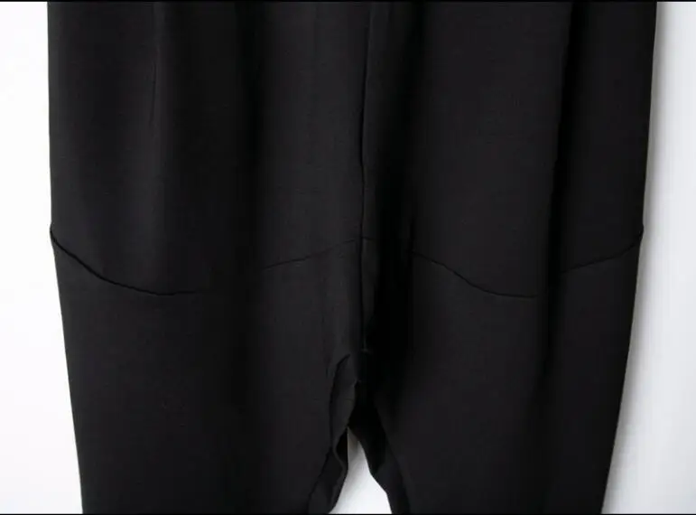 Мужские шаровары с заниженной шаговой швой частью модные штаны оригинального