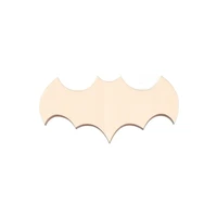 bat shape mascot laser cut christmas decorations silhouette blank unpainted 25 pieces wooden shape 0327