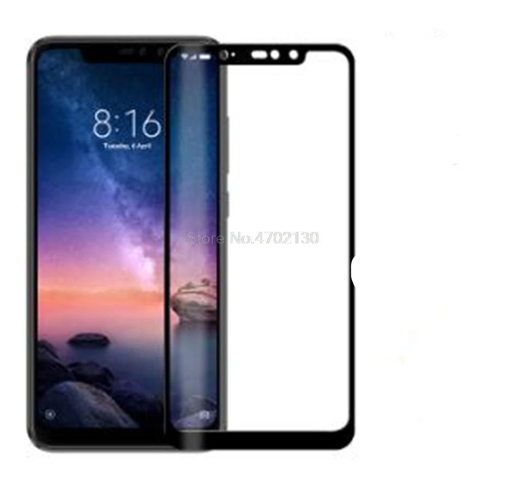 

Full Cover Protective Glass For Xiaomi Redmi Note 6 Pro Protective Tempered Glass For Xiaomi Redmi Note 6 Screen Protector