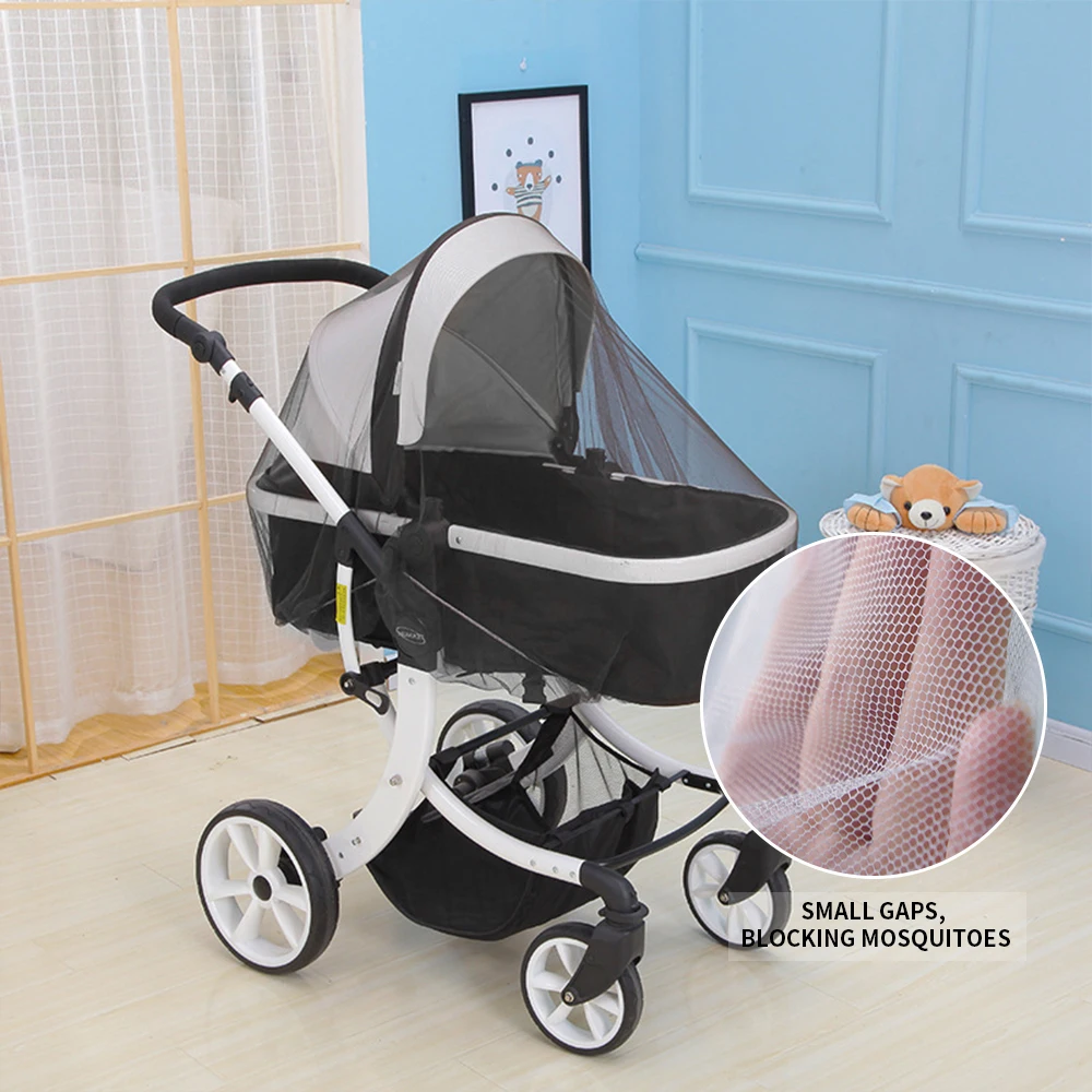 Infants Baby Stroller Pushchair Mosquito Insect Net Safe Mesh Buggy Crib Netting Cart Full Cover | Дом и сад