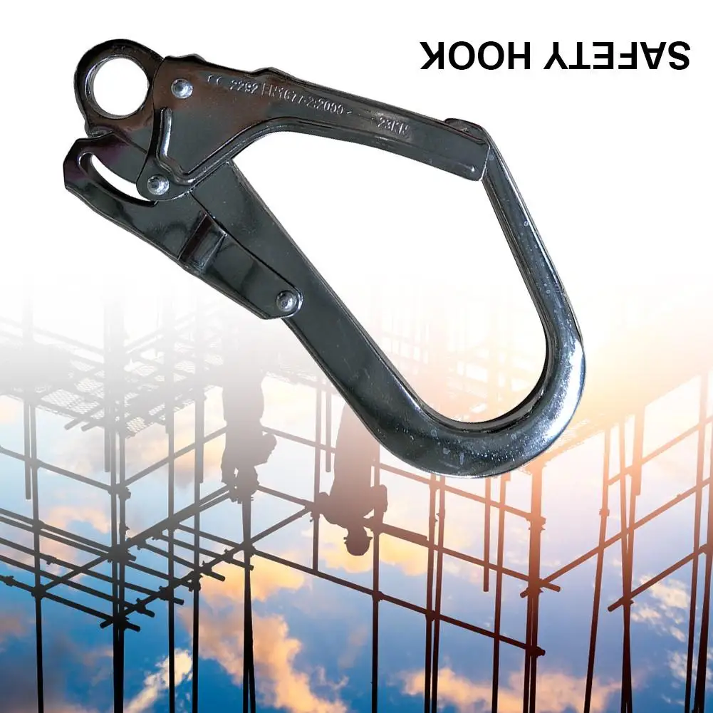 High Strength Rebar Hook Fall Protection Carabiners Clips For Aerial Work Wire Automatic Tool Outdoor Camping | Спорт и развлечения