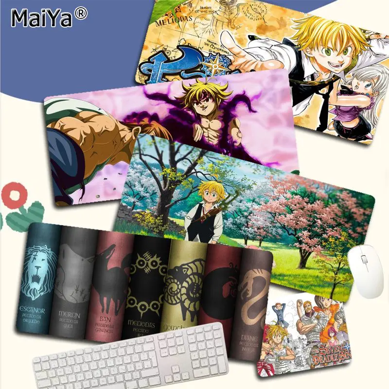 

MaiYa The Seven Deadly Non Slip PC Office Mice Gamer Soft Mouse Pad Size for Game Keyboard Pad