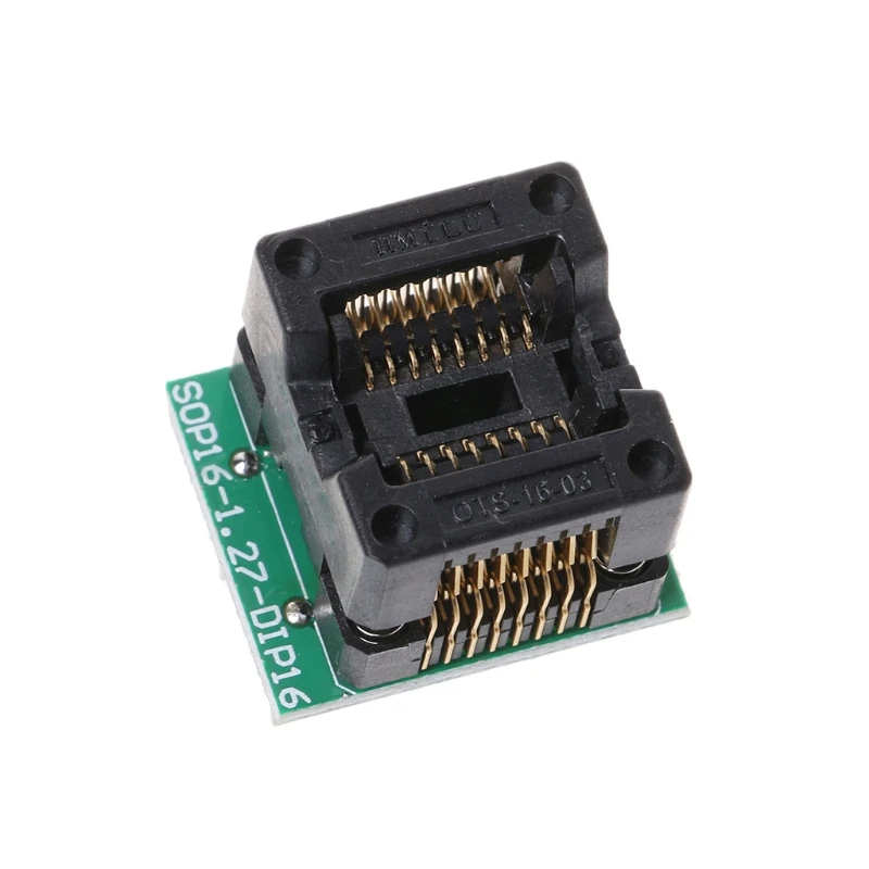 2021 Новый SOP16 до DIP16 поворотный SOIC16 к IC программатор розетки адаптер мил Август _ 21