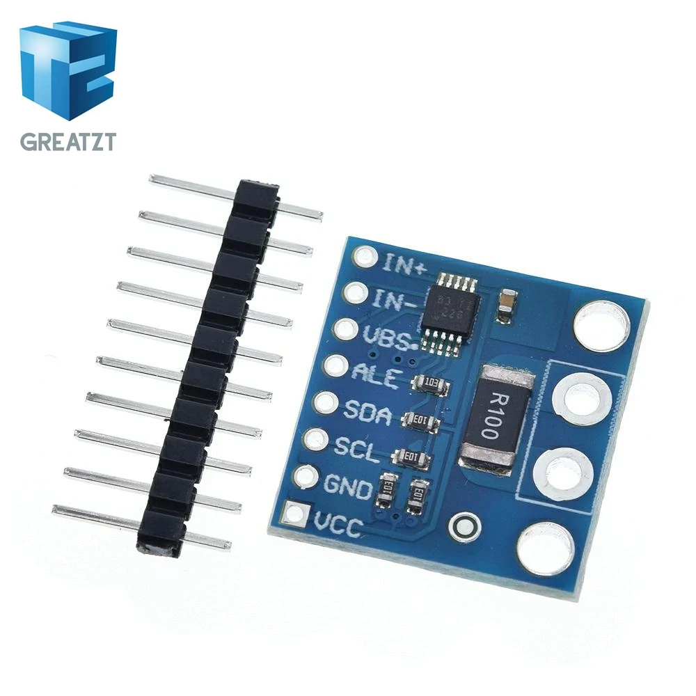 GREATZT INA226 IIC I2C двухнаправленный модуль датчика мониторинга тока/мощности для