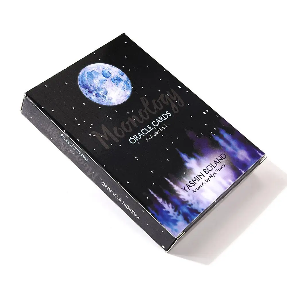 44 шт./компл. Moonology карты с изображением ораклов волшебные Таро для вечерние Ринок