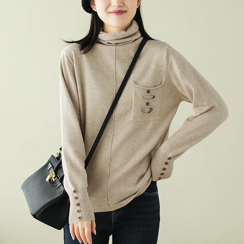 Новинка 2020 весенний женский свитер Ретро стиль свободные пуловеры топы для