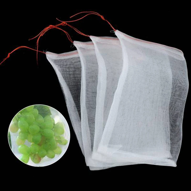 

100 Fruit Protection Bags Fruit And Vegetable Grape Net Bag Multi-Function Bag Insect-Proof Insect-Repellent Reusable Fruit Plan
