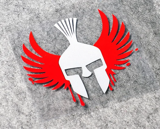 Стайлинг автомобиля виниловая лента гоночный воин Мотоцикл Велосипед