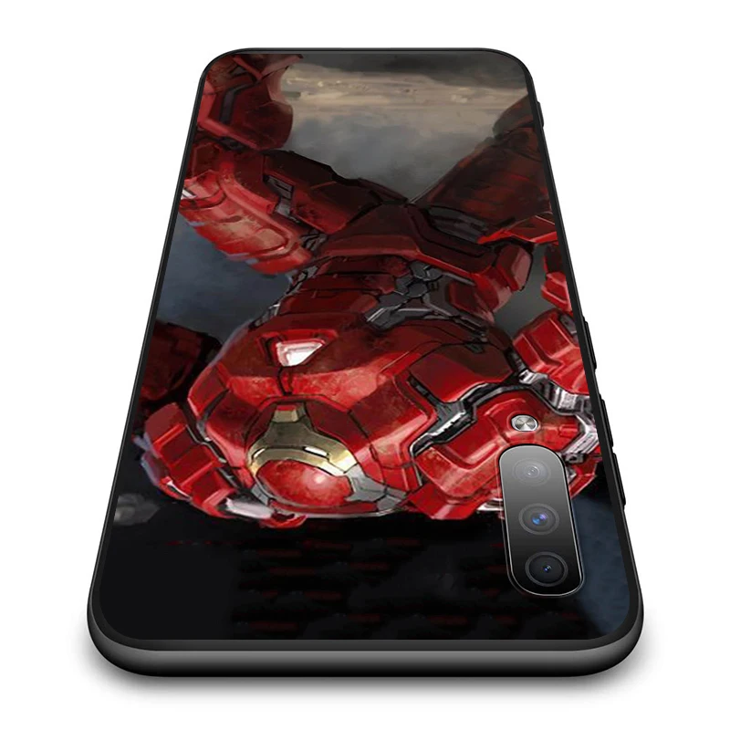 

Marvel Anti-Hulk Battlegear For Samsung Galaxy A90 A80 A70 S A60 A50S A30 S A40 S A2 A20E A20 S A10S A10 E Black Phone Case
