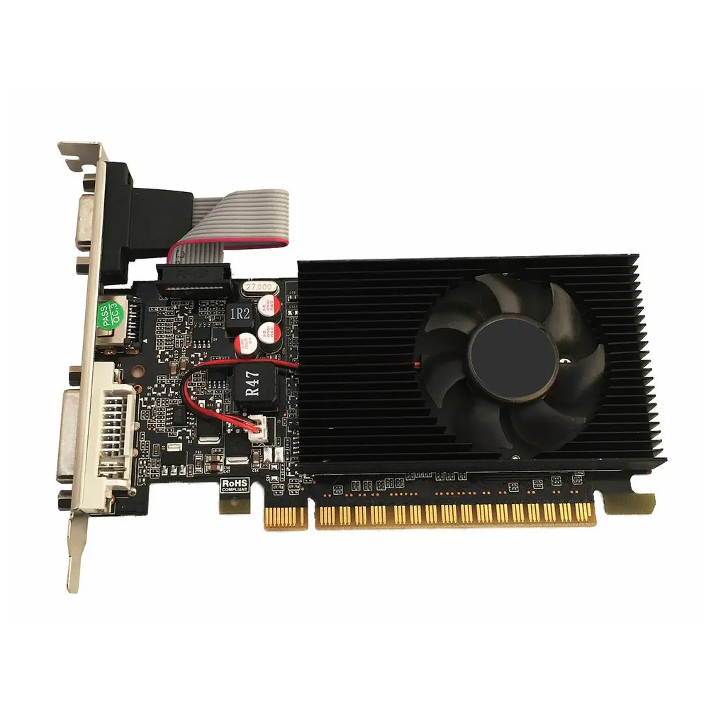 

Видеокарта GT610, 2021, 1 ГБ, для настольных игр