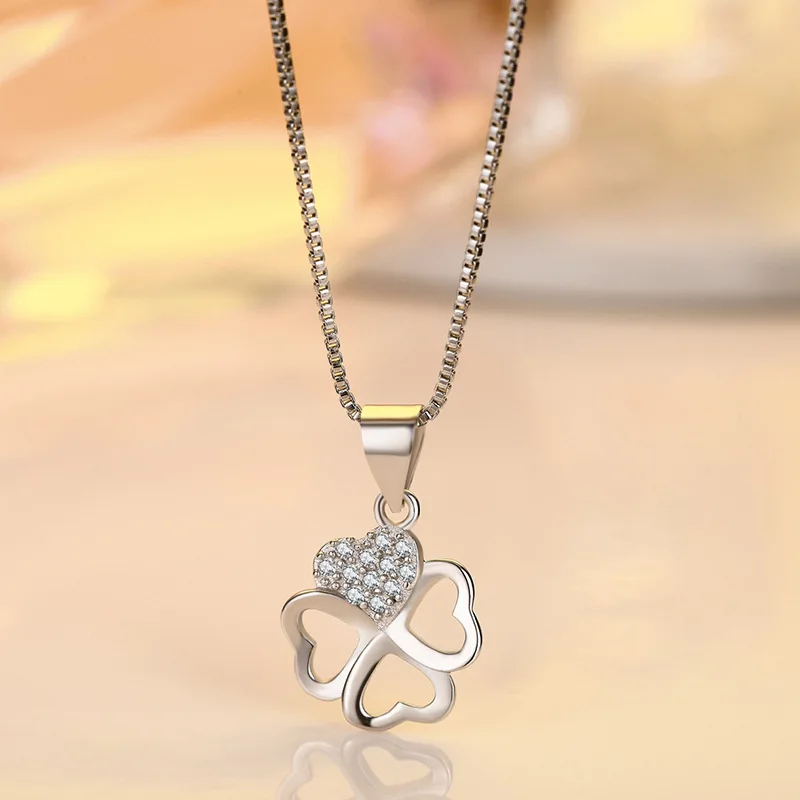 Женское Ожерелье с кулоном Из Инкрустированного циркония ювелирное изделие из