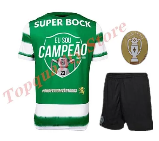 

Men+kids kits 20 21 Sporting CP camisa de futebol Lisboa jerseys 2020 2021 Sporting Lisbon VIETTO SPORAR JOVANE Football Shirt