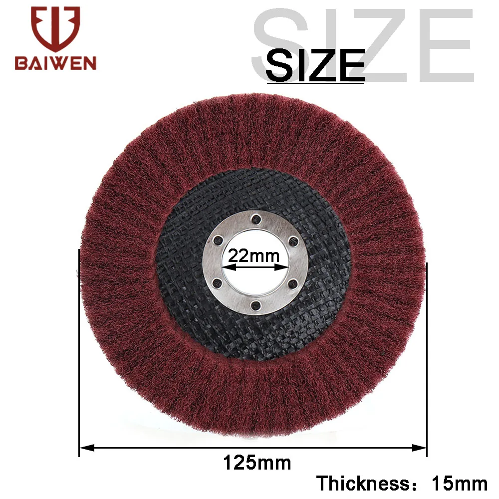 

Шлифовальные диски SI FANG 5 дюймов из нейлона
