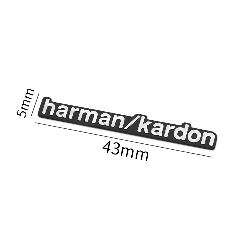 Автостайлинг harman/динамик kardon Аудио наклейки для Honda Civic Kia Sportage 4 Toyota Rav4 Camry Tiguan Tesla