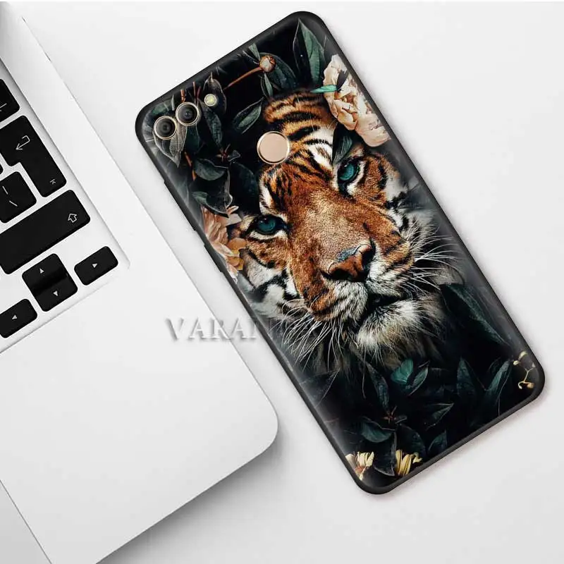 

Tiger Lion Art Cases for Huawei Y9s Y9 Prime Y7 Y6 Y5 Y7p Y6s 2019 Nova 7i 6 5G SE 5 Pro 5T 5z Cubre Silicone Cover