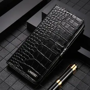 genuine leather card slot holder strap phone flip case for huawei p30 lite p20 p40 pro mate 40 20 cover for honor 20 10 10i 9x free global shipping