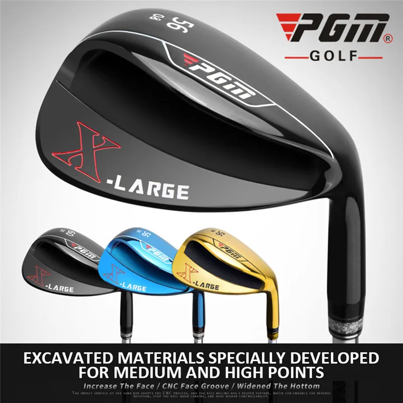 Палка для гольфа PGM мужская с удлиненным клином наклоном дна 56/60 градусов клюшка