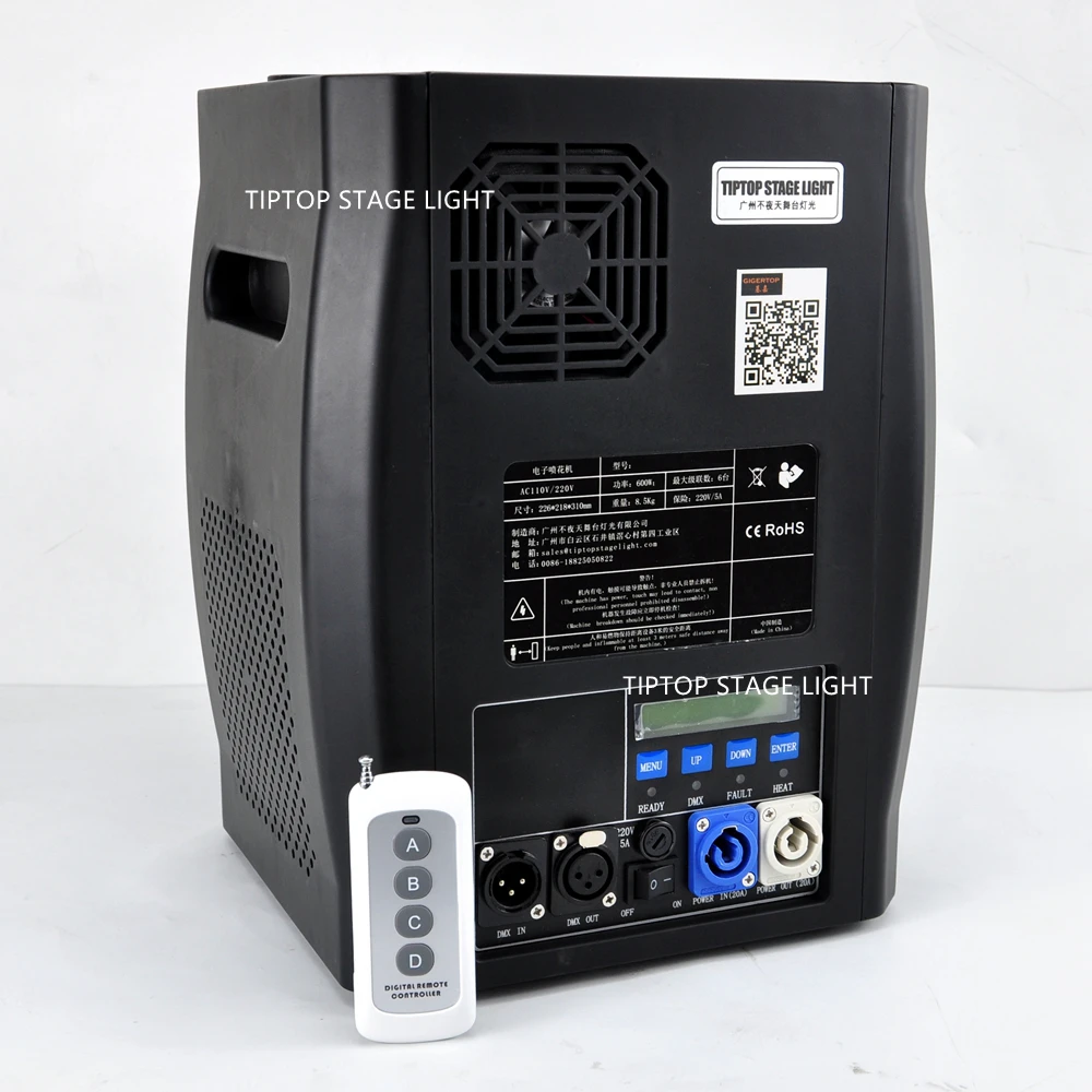 TIPTOP сценический светильник 600 вт сверкающий аппарат с новым дизайном холодные
