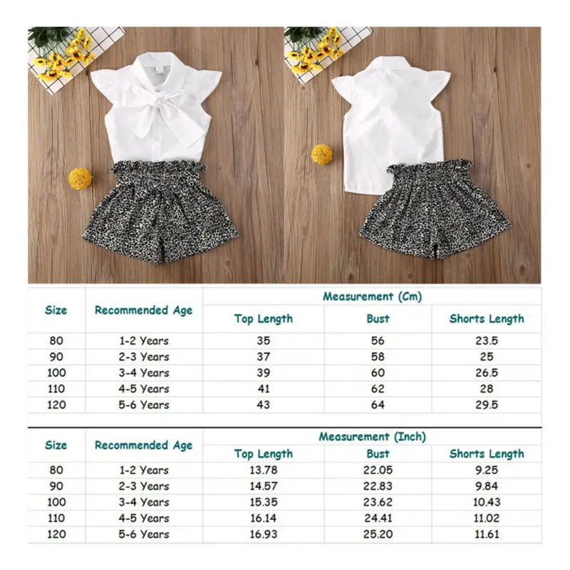 От 1 до 6 лет модный Леопардовый Костюм комплекты из 2 предметов для маленьких