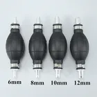 Ручной топливный насос 681012 мм, праймер для бензиновых, дизельных, жидких, масляных, газовых, водяных баков, резиновая трубка, алюминий, для автомобиля, лодки