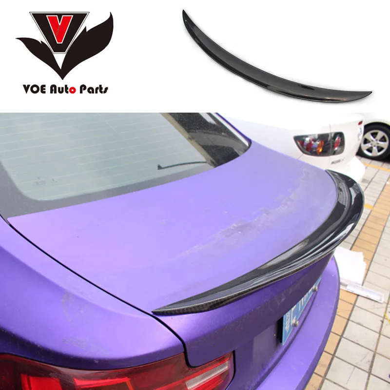 

P-style F22 F23 Carbon Fiber Rear Wing Spoiler for BMW 2 Series F22 Coupe & F23 Convertible & F87 M2 218i 220i 228i M235i 2014+