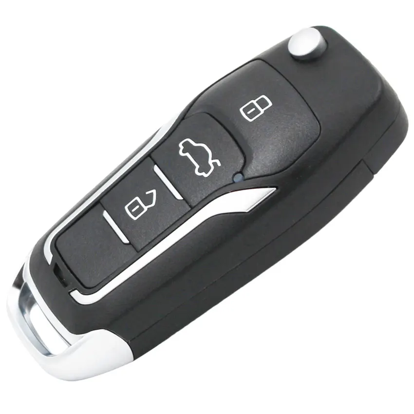 Модернизированный раскладной дистанционный Автомобильный ключ 433 МГц 4D60 или 4D63