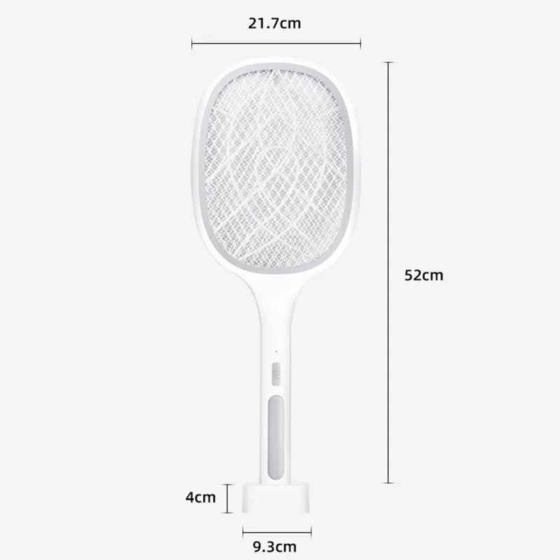 

10 LED Trap Mosquito Killer Lamp 3000V Electric Bug Zapper Two-in-One USB Rechargeable Summer Fly Swatter Trap Flies Insect