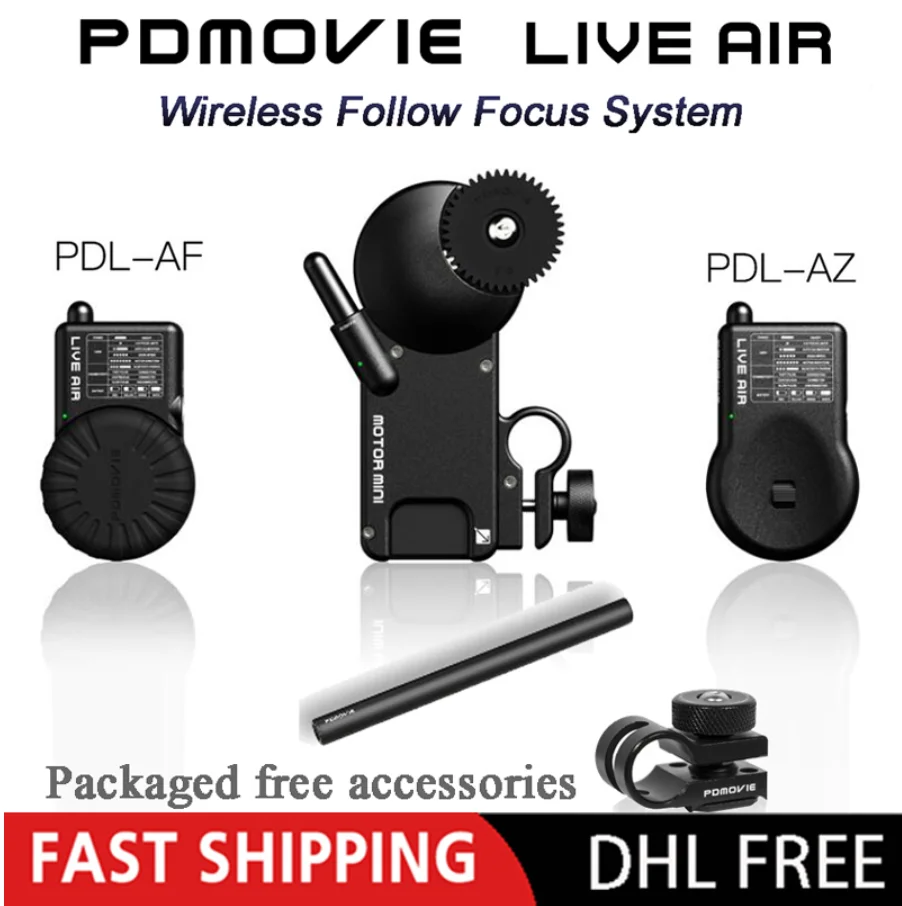 PDMOVIE LIVE AIR Bluetooth Беспроводная система слежения за фокусом для Zhiyun Crane 2 DJI RoninS RONINS