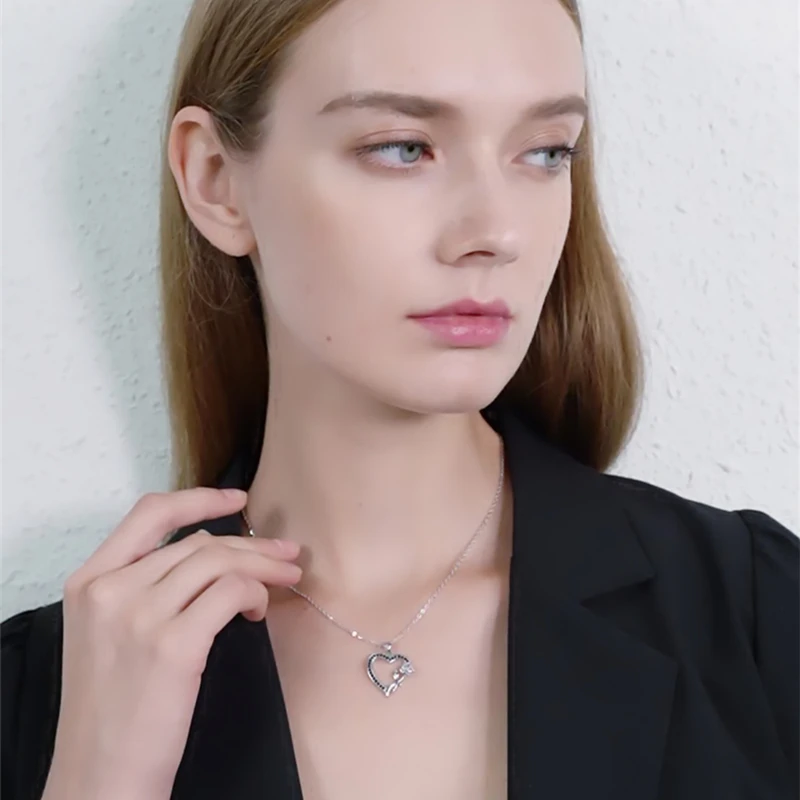 Женское колье с подвеской в виде цветка из серебра 2021 пробы|Подвески| |