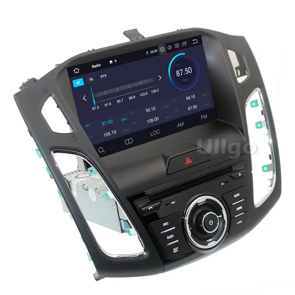 Головное устройство для автомобиля 9 дюймов Восьмиядерный Android 0 Ford Focus III 2015 2017