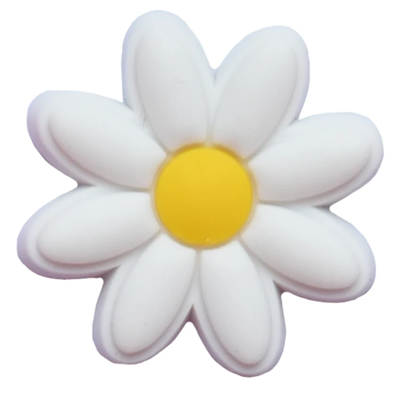 

10 pcs Kids Girls Cute Flowers Mini Hole Clogs Shoe Decoration Buttons Bracelets Charms Ornaments