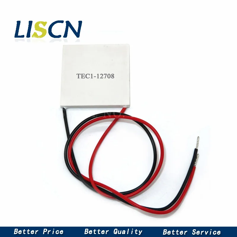1 шт. TEC1 12708 TEC1-12708 радиатор Термоэлектрический охладитель охлаждающий Пельтье