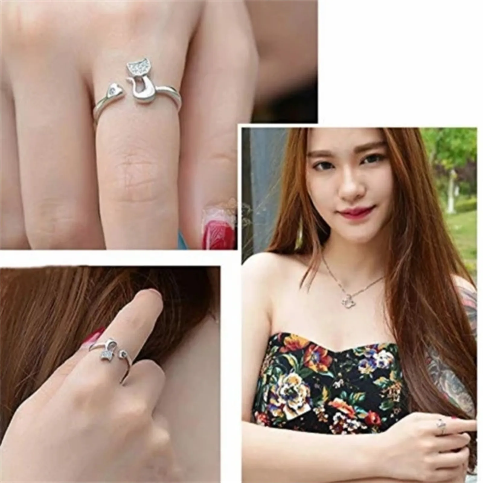 2021 модные креативные кольца креативное маленькое свежее циркониевое кольцо с