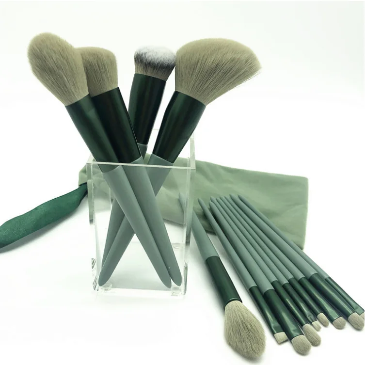 

High Quality 13 pcs low quantity private logo profesional makeup brush
