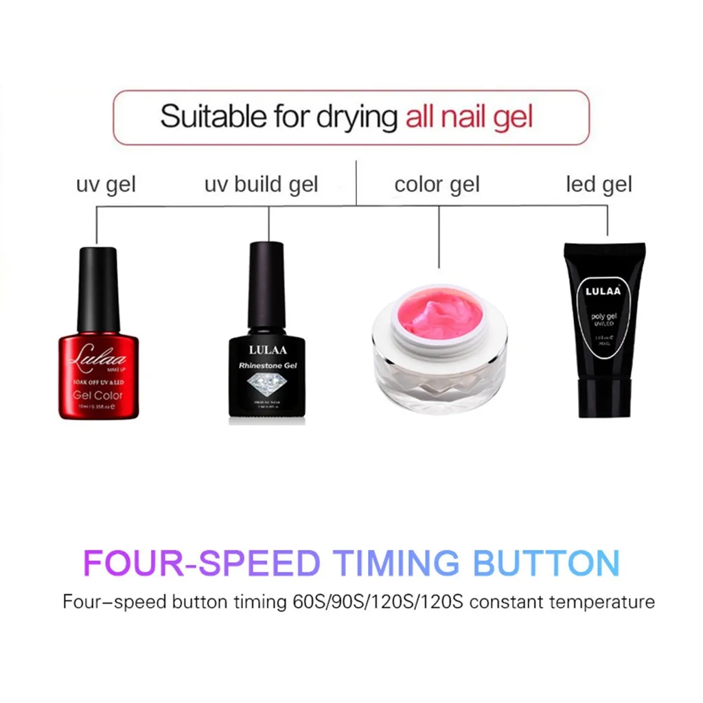 УФ лампа для сушки гель лака ногтей 48 Вт|Сушилки ногтей| |