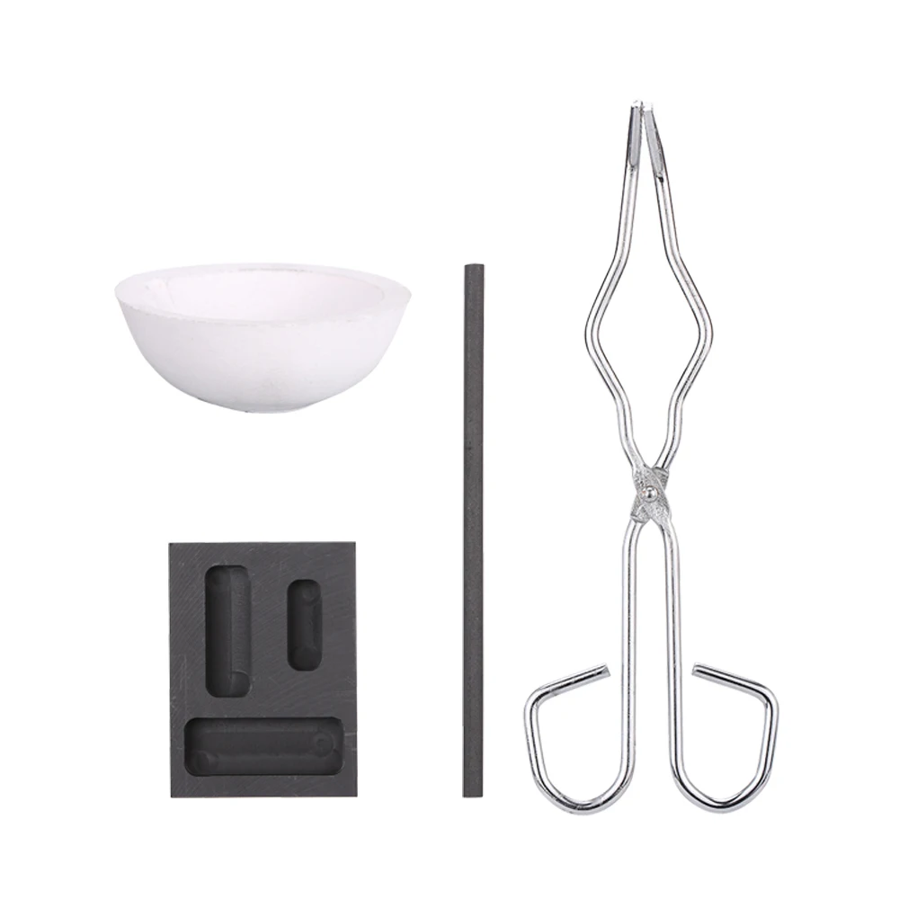 5 шт. термостойкий литейный инструмент Литейный набор для плавки золота серебра