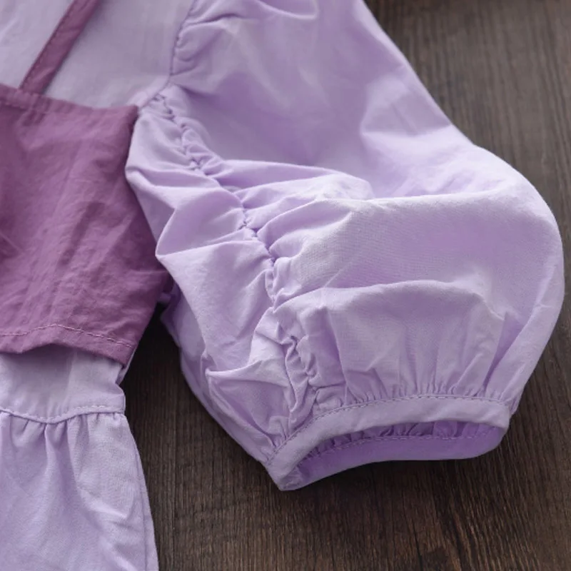 Повседневное платье принцессы для девочек модель 2021 года модное летнее