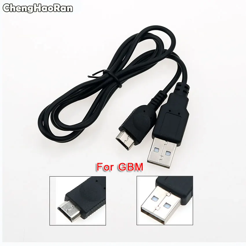 Кабель зарядного устройства ChengHaoRan USB Power Supply Charging Cable Cord Charger для консоли Nintendo GameBoy Micro GBM.