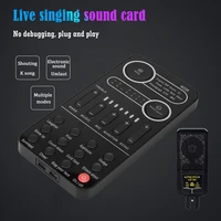 portable voice changer bluetooth compatible live sound card multiple audio changing effect for phone pc tablet speaker