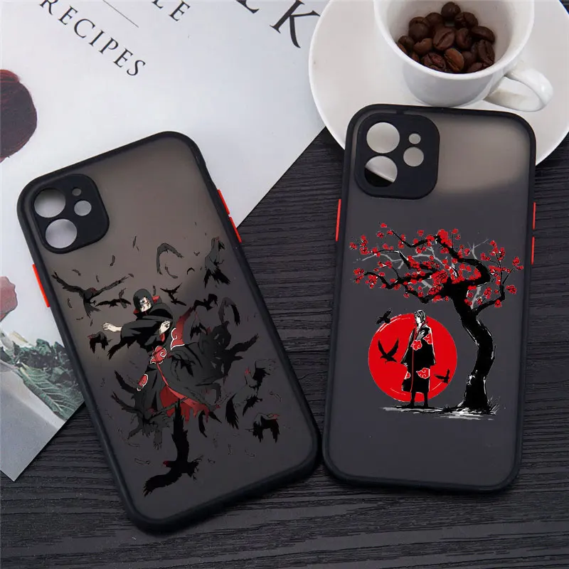 

Japan Anime kakashi Akatsuki Phone Case For iPhone 13 Mini 11 12Pro XS Max 8 7 6 6S Plus XS SE 2020 XR Soft Silicone Cover Coque