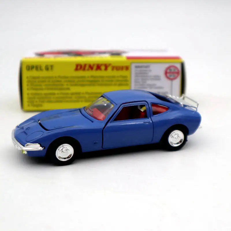 Коллекция автомобилей Atlas 1:43 Dinky Toys 1421 Opel GT 1900 | Игрушки и хобби